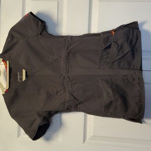 Dickies scrub top xs grey